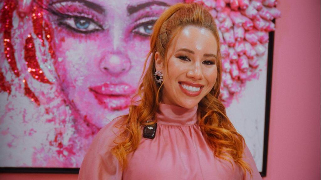 Julia Sala el día de la inauguración de su nuevo Las Tartas de Julita de Alcalá.