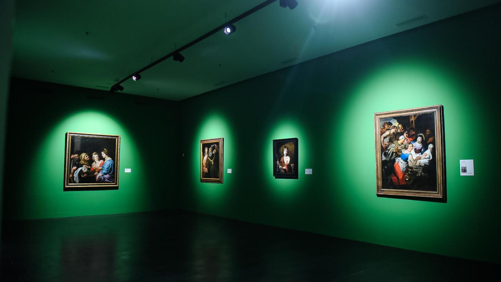 Una parte de la exposición.