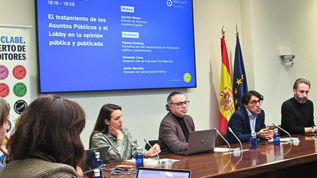 Una de las mesas de la jornada de presentación de la iniciativa.