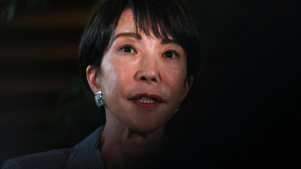La primera ministra de Japón, Sanae Takaichi.
