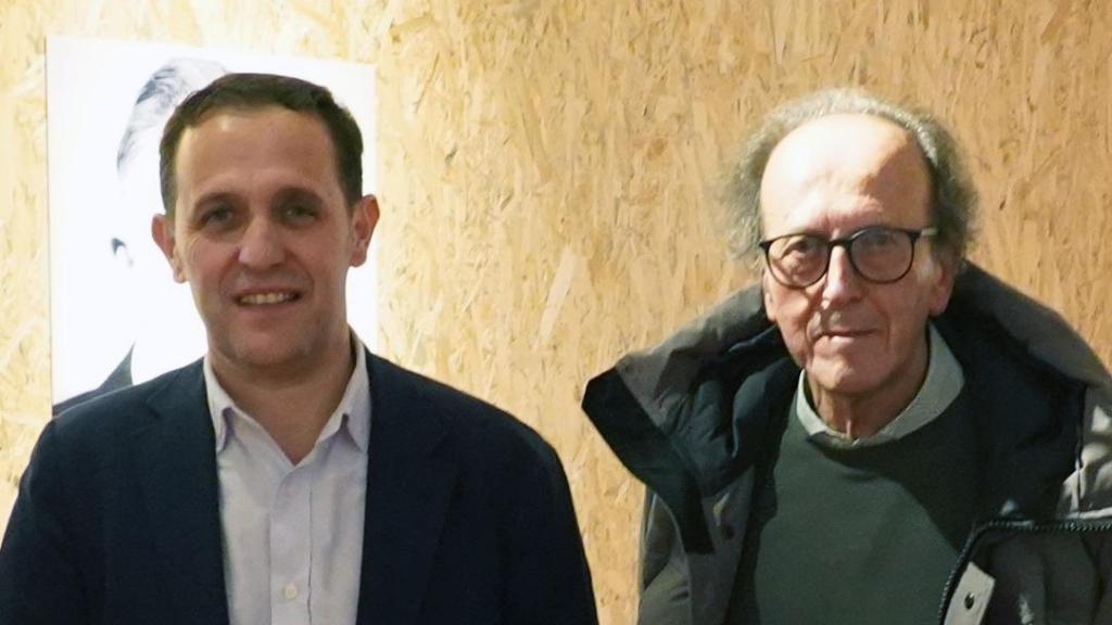 Fernando Colina, junto a Conrado íscar