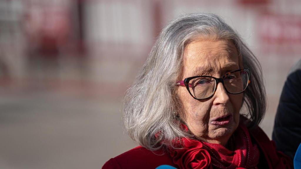 Lucía, la madre de Itziar, tras la muerte de la actriz.