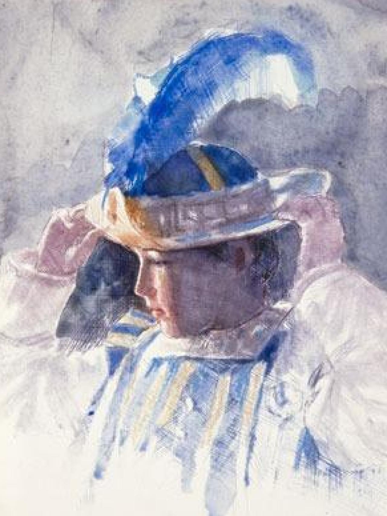 Retrato de Álvaro Falcó vestido de Seise.