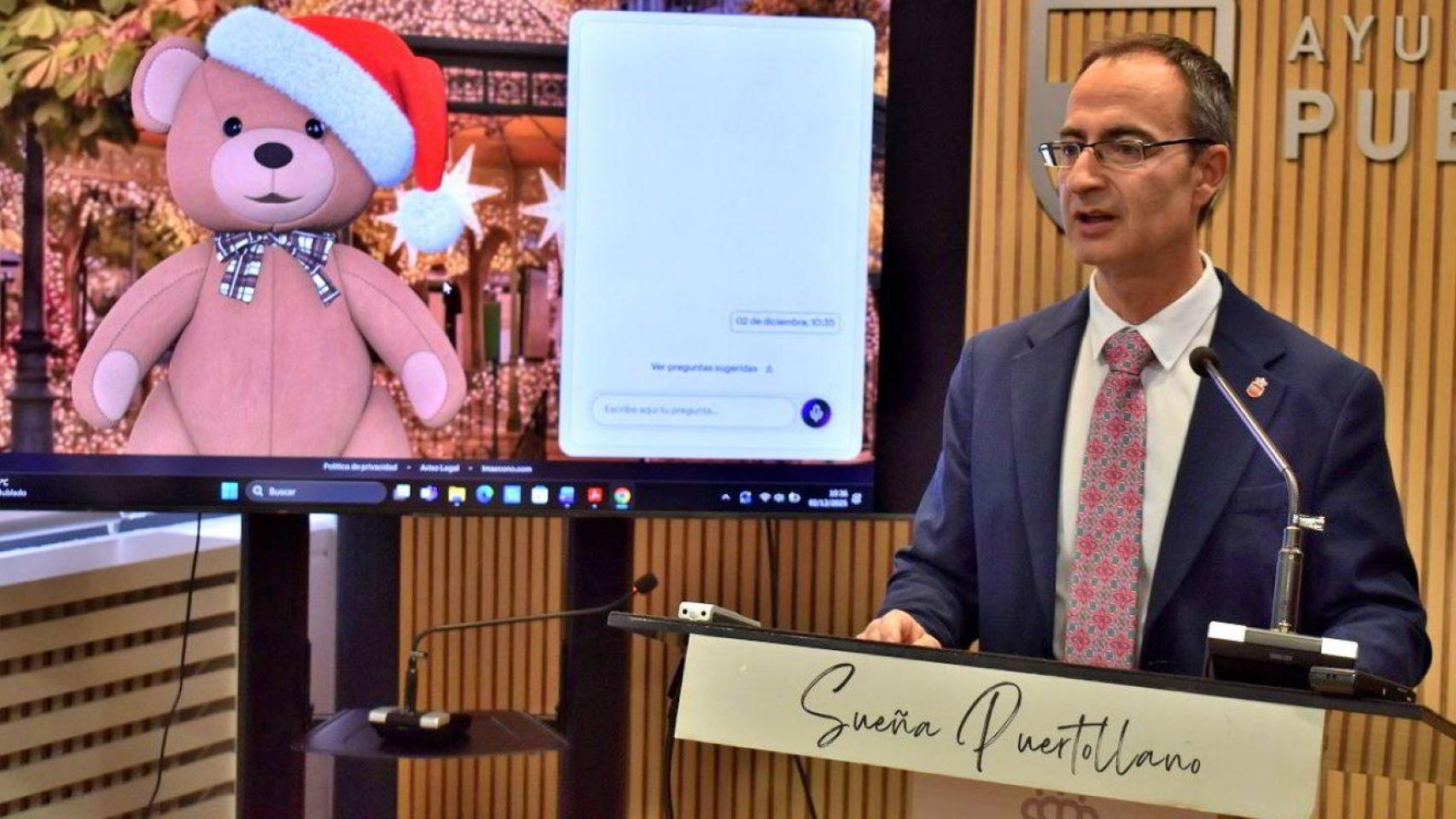 Presentación del programa de Navidad de Puertollano.