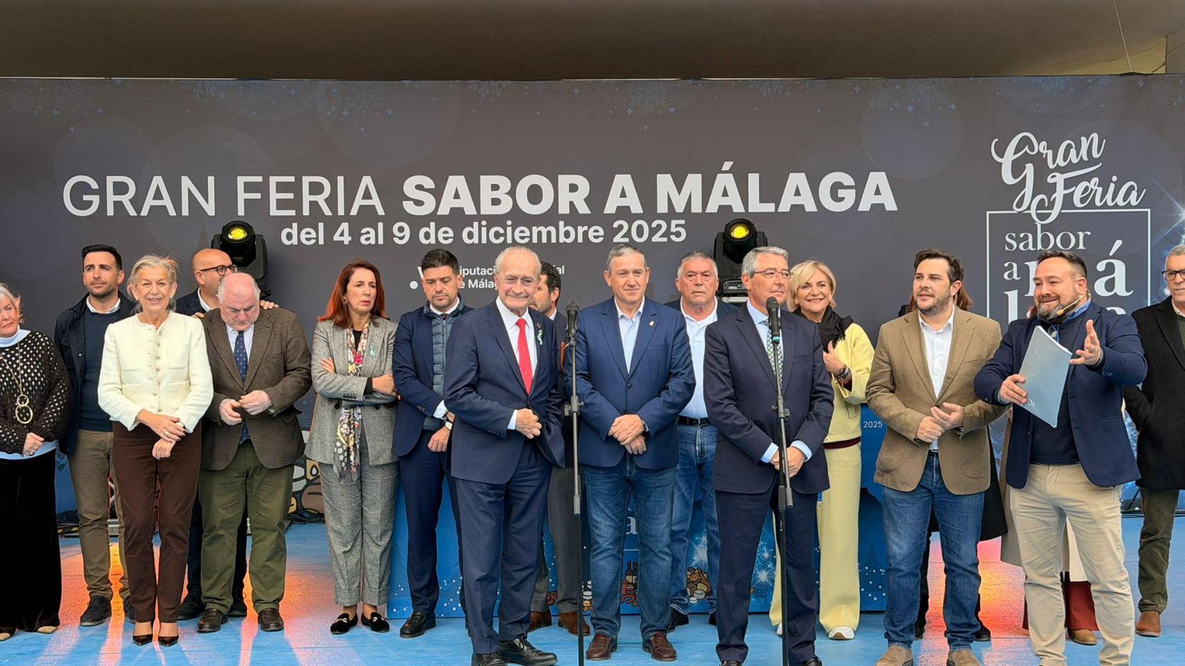 Javier Faúndez y Víctor López de la Parte en la Gran Feria Sabor a Málaga