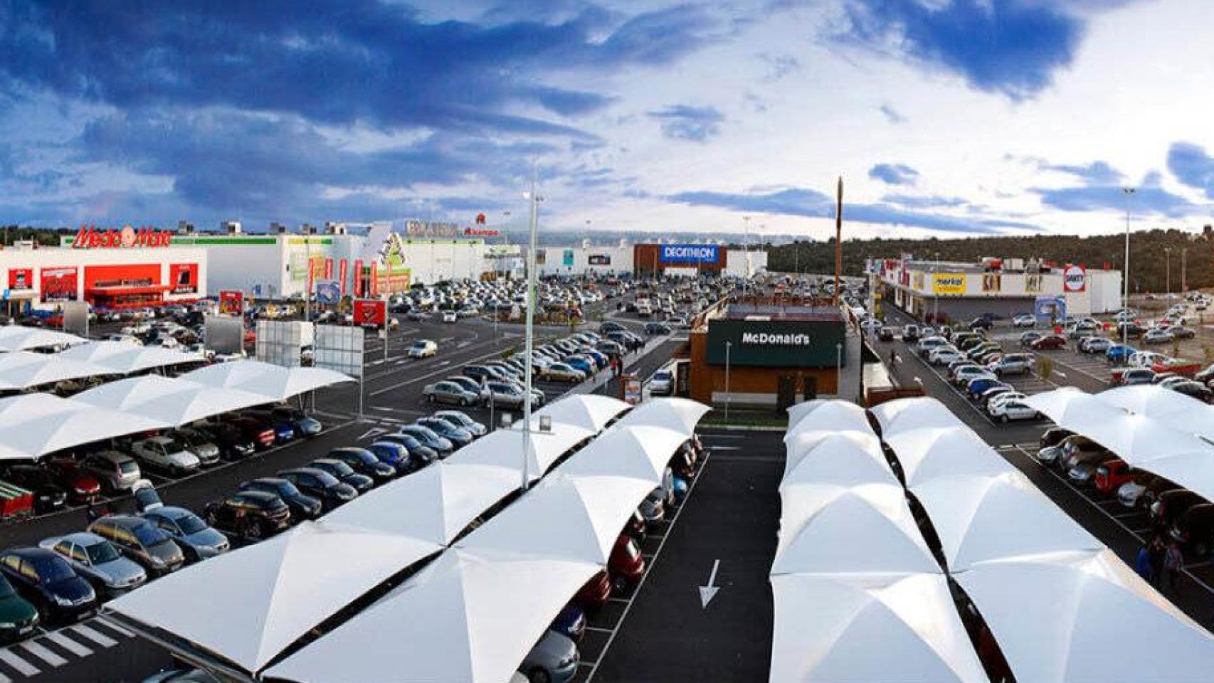 Parque comercial Abadía, en Toledo.