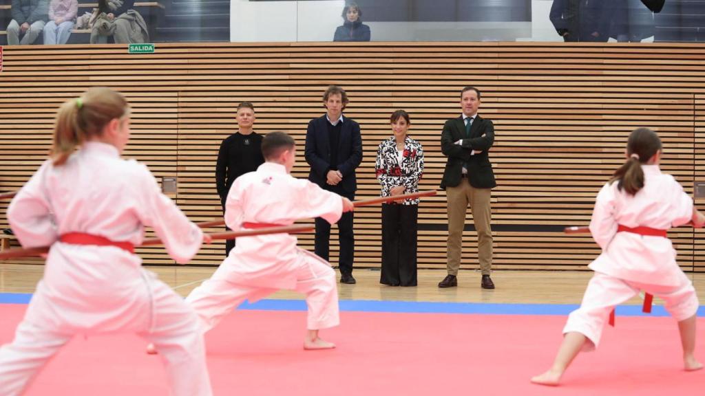 Exhibición de kárate. Foto: Ayuntamiento de Toledo.