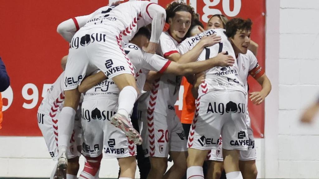 El Antoniano, en el partido ante el Villarreal de la Copa del Rey.