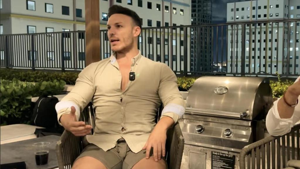 Carlos Enguídanos, durante una entrevista en el canal de YouTube de Diego Moya