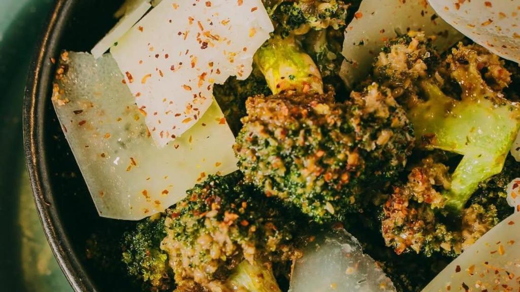 El brócoli frito de Tatema.