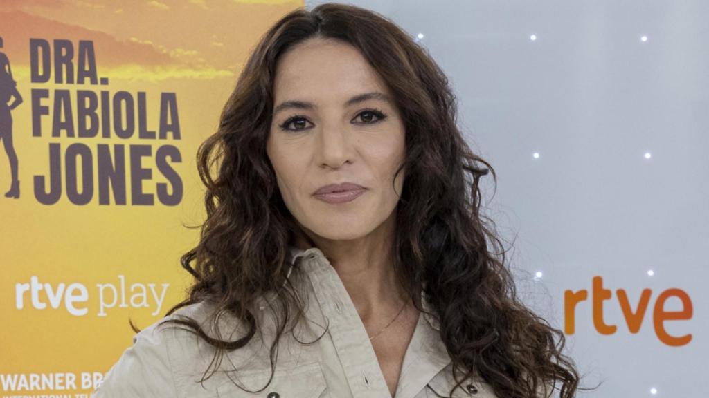 Fabiola Quesada durante la presentación del programa de TVE 'Fabiola Jones'.