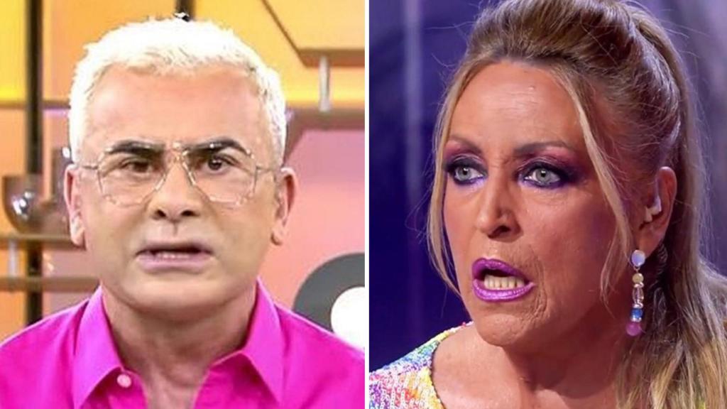 Jorge Javier Vázquez y Lydia Lozano en un montaje de BLUPER.