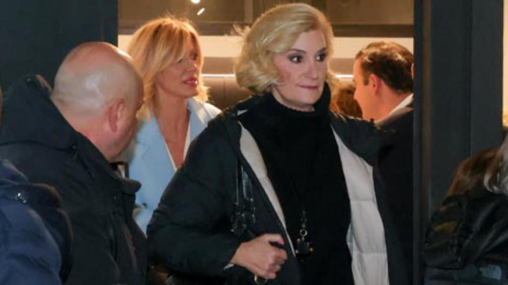 María Zurita y Susanna Griso han llegado juntas.