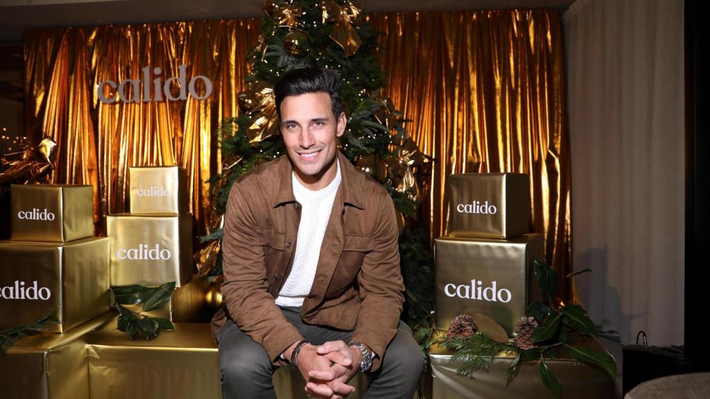 Jaime Astrain durante la presentación de Cálido Valdebebas.