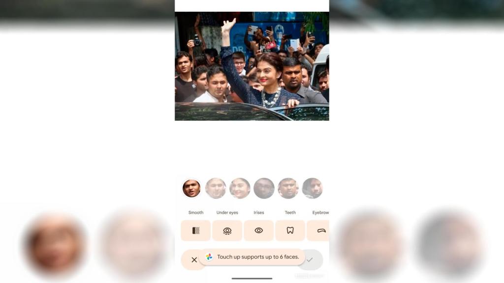 Imagen que muestra los distintos rostros identificados por Google Fotos