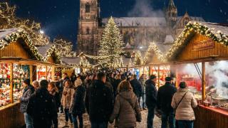 Mercadillo navideño.