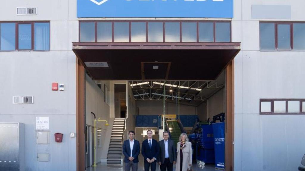 Visita institucional a las instalaciones provisionales del CENTIDE.