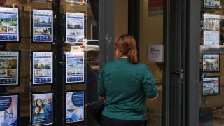 Escaparate de una inmobiliaria