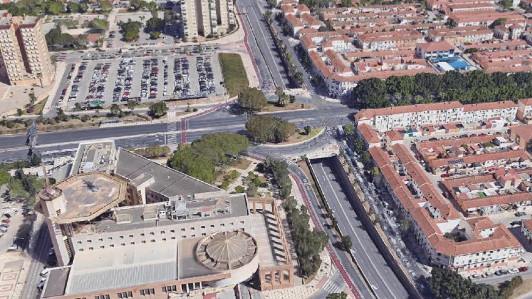 Vista de la Plaza Manuel Azaña.