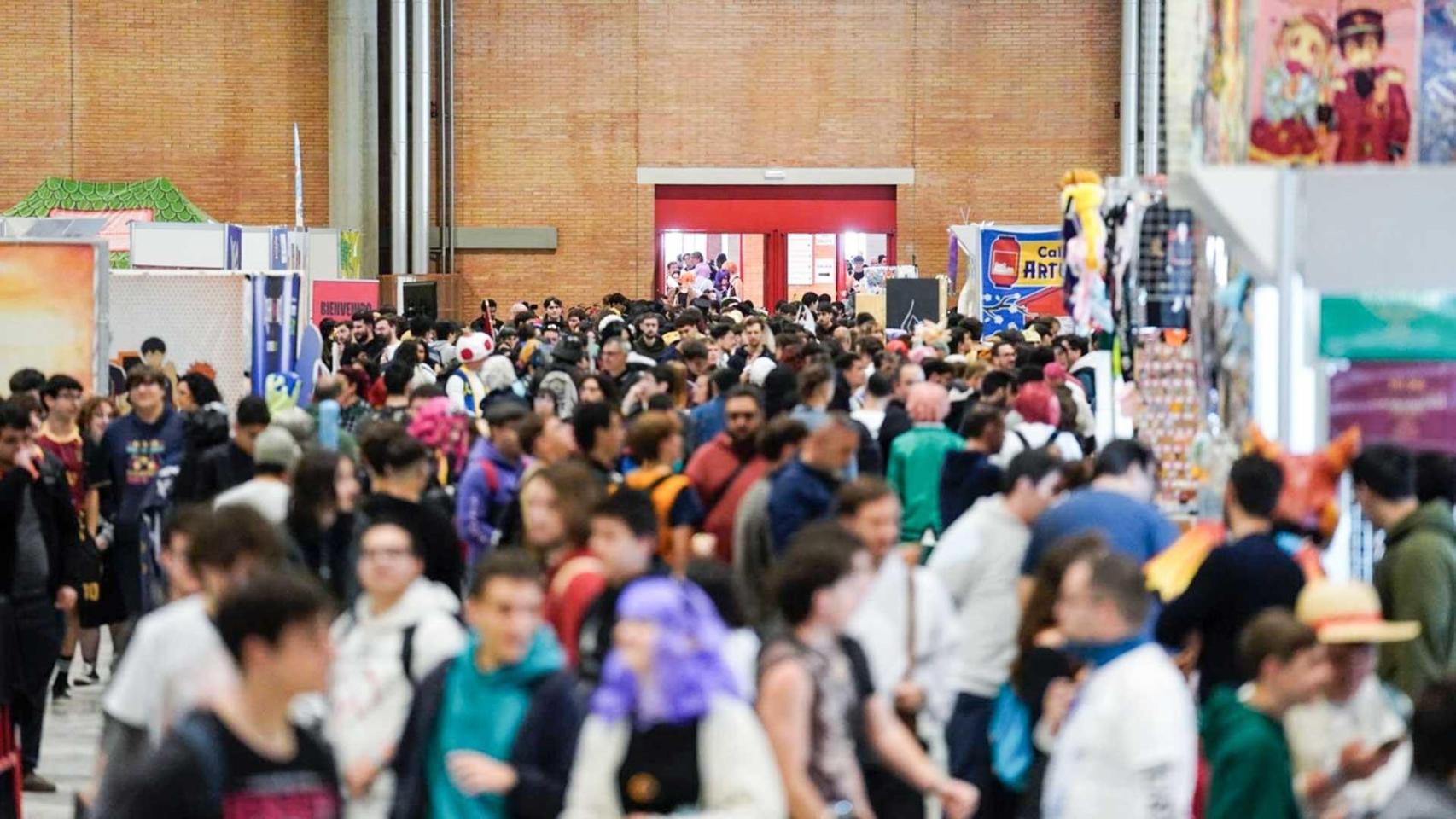 Imagen del ambiente en el festival Mangafest de 2024