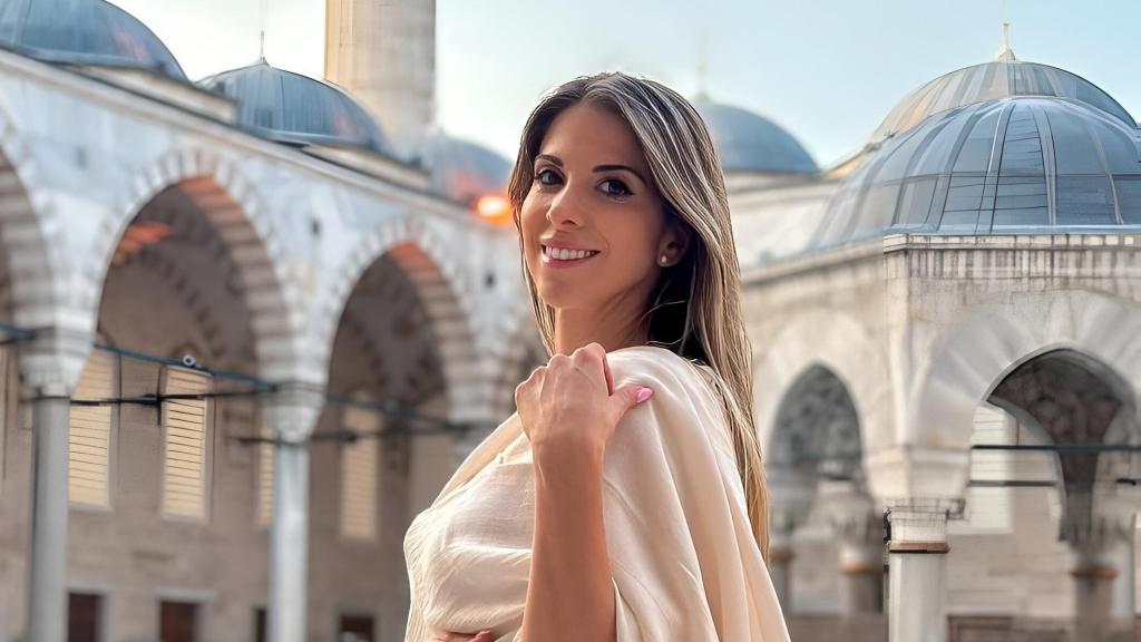 Laura Gómez, profesora, en una foto de sus redes sociales.