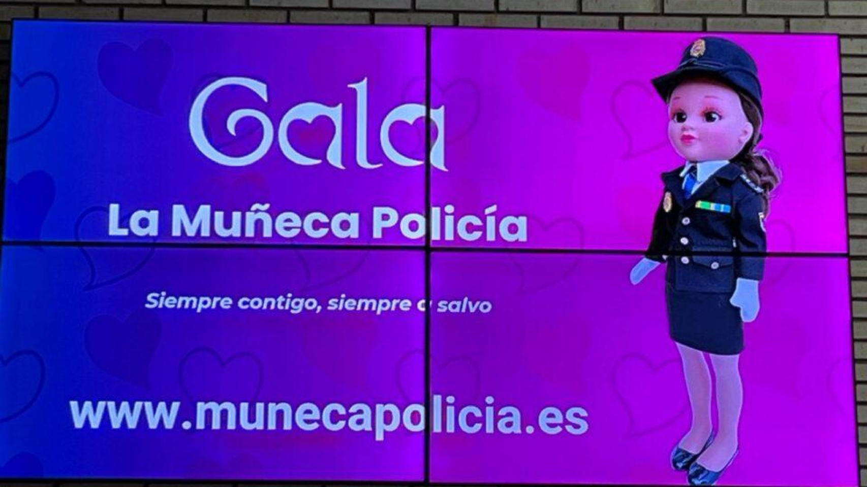 Presentación de la muñeca Gala