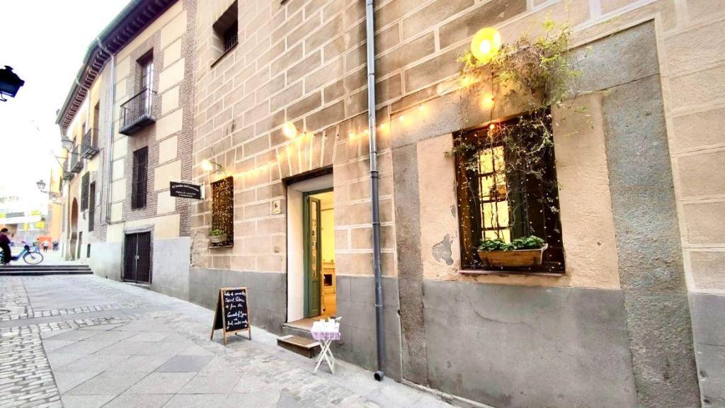 Fachada antes de las obras El Jardín del Convento.