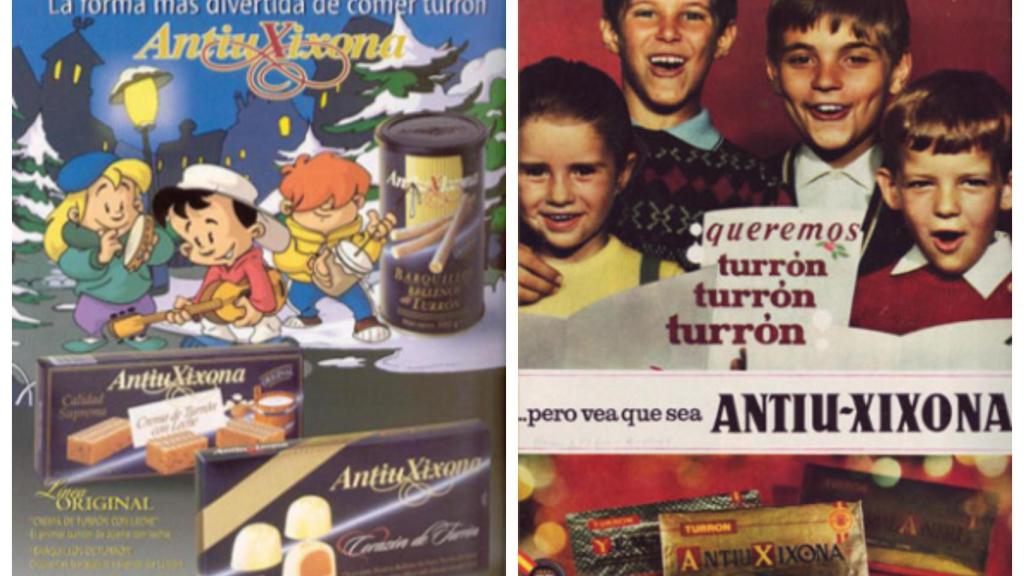 Anuncios míticos de Antiu Xixona.