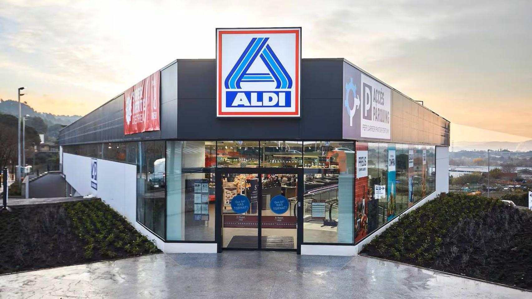 Fachada de Aldi.