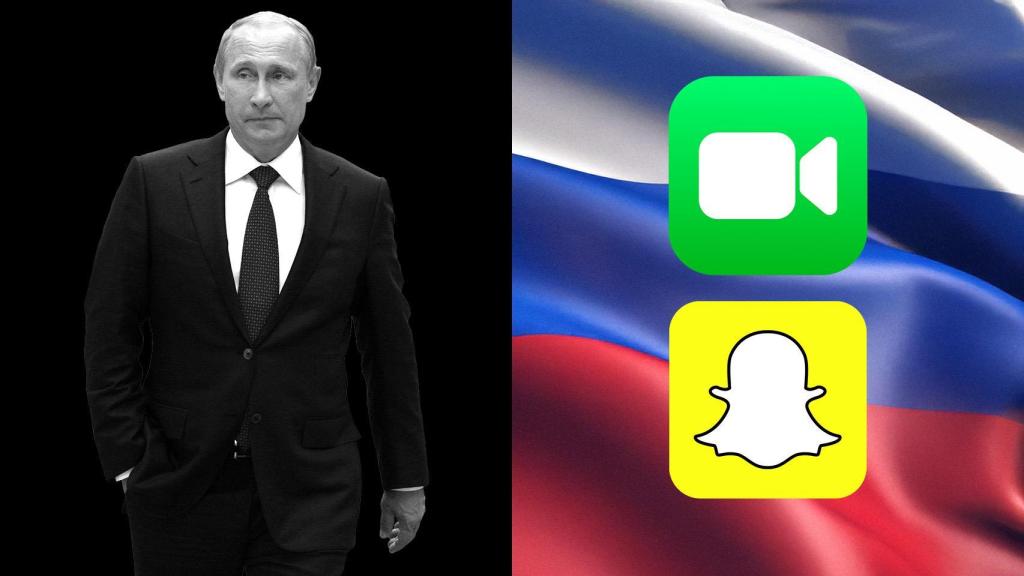 Fotomontaje con los logos de las apps prohibidas.