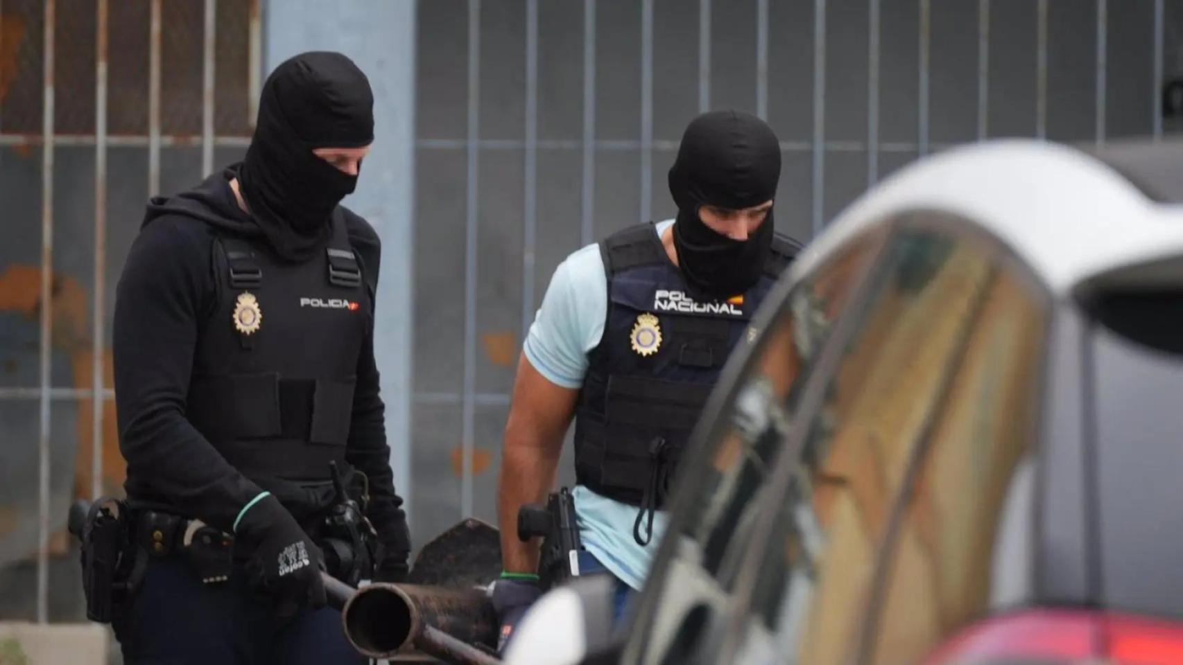 Imagen de archivo de agentes de la Policía Nacional