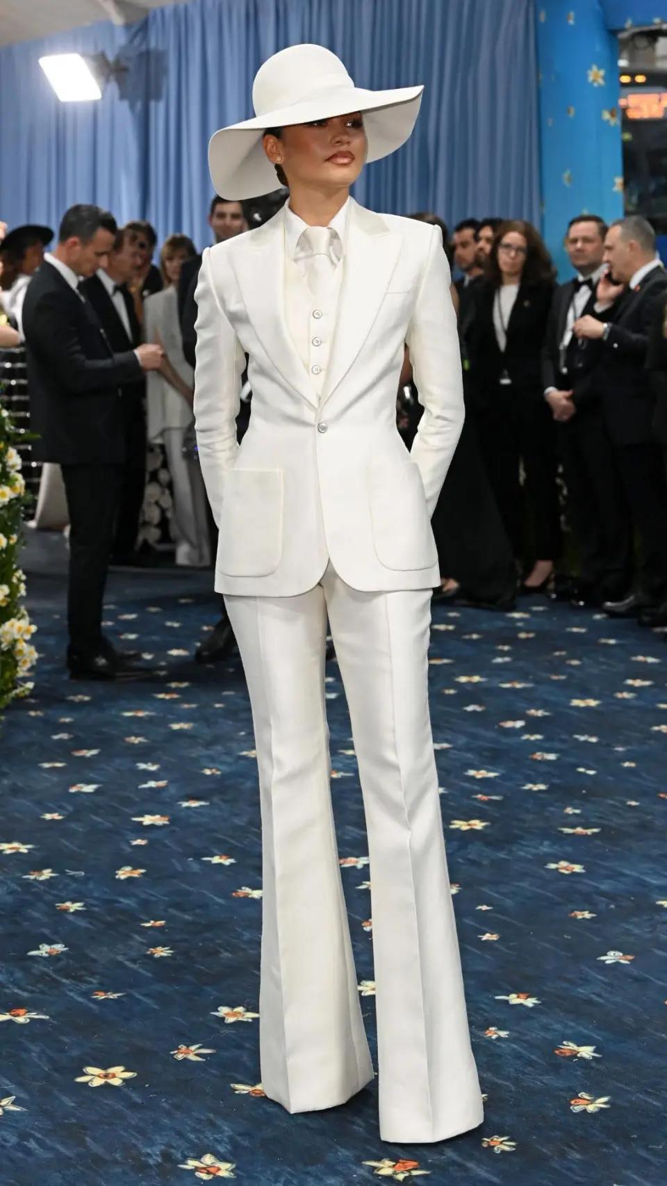 Zendaya en la Met Gal 2025.