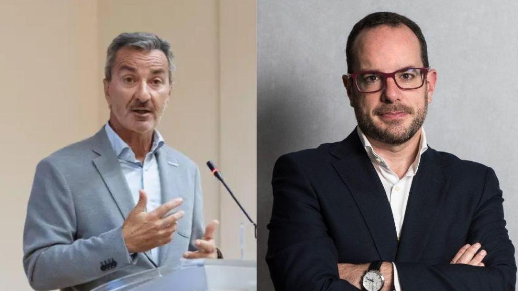 Pablo Benavides (izquierda) da el relevo a Ricardo Jurado (derecha) como CEO de Opplus