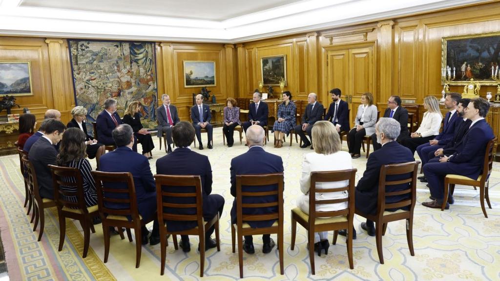 El acto de conmemoración presidido por el rey Felipe VI.