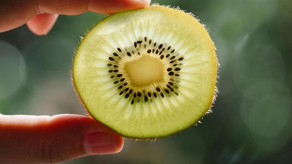 Rodaja de kiwi. Any Lane. Pexels.