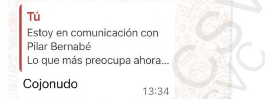 Conversación entre Pradas y Mazón el día de la dana. EE