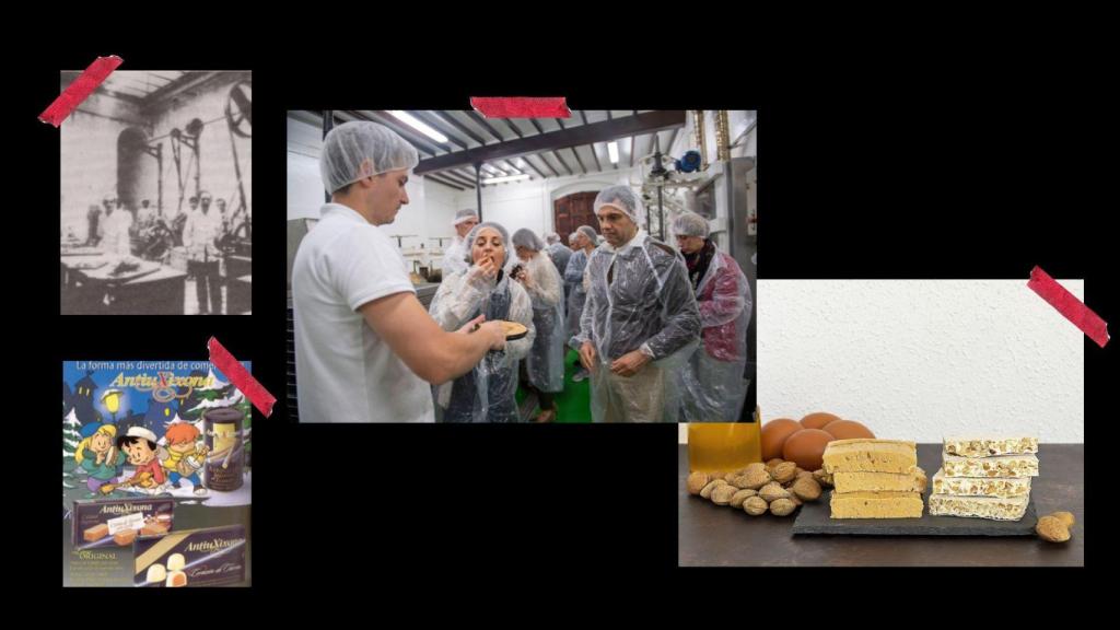 A la izquierda, la familia Sanchis Mira; en el centro César Soler, actual CEO.