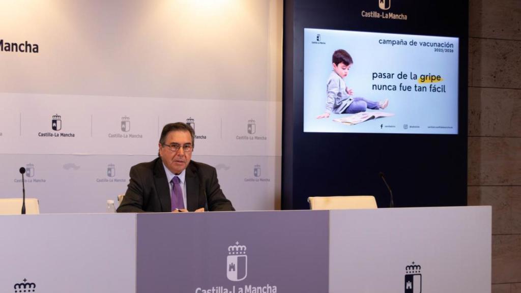 El director general de Salud Pública, Joaquín Torres, en rueda de prensa.