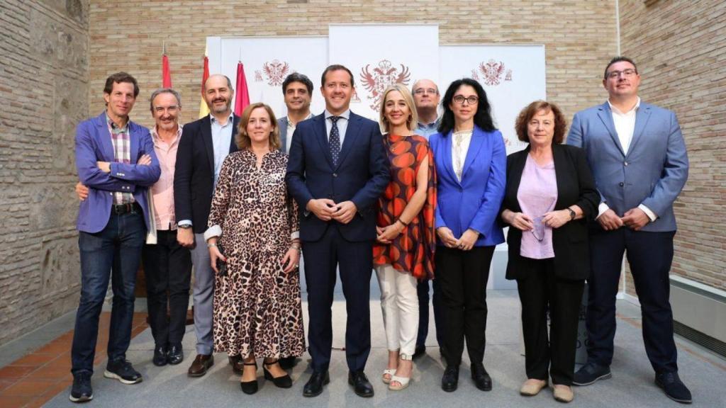 Foto de archivo del equipo de Gobierno del Ayuntamiento de Toledo, integrado por el PP y Vox.