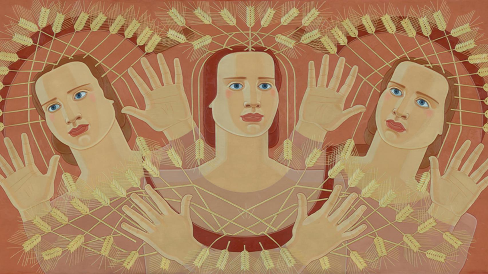 Maruja Mallo: 'Canto de las espigas', 1939. Foto: Maruja Mallo, Vegap, Madrid, 2025