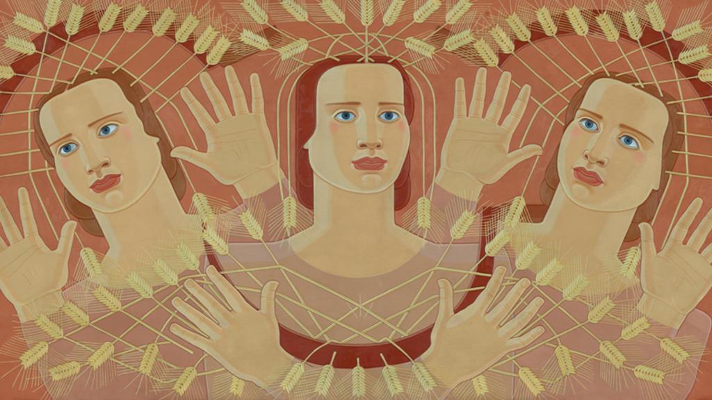 Maruja Mallo: 'Canto de las espigas', 1939. Foto: Maruja Mallo, Vegap, Madrid, 2025