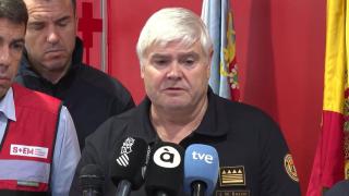 El jefe de los bomberos durante la dana, José Miguel Basset. GVA