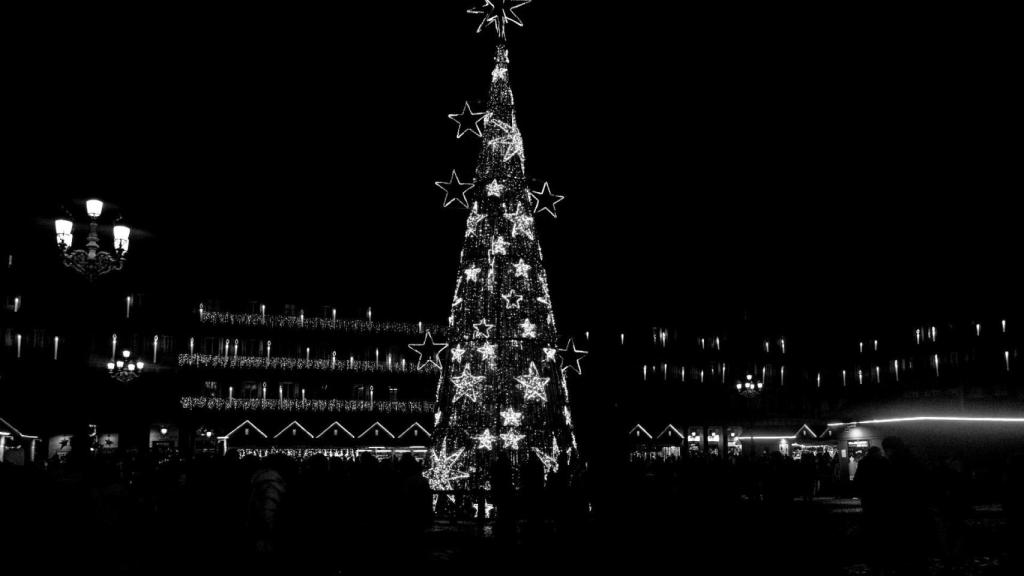 Luces de navidad en Madrid.