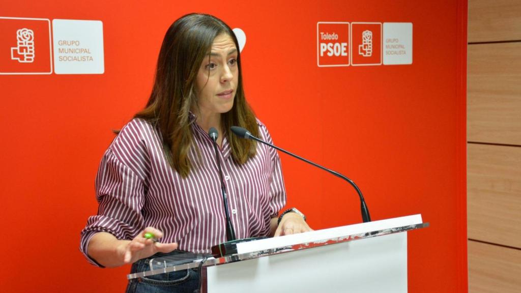 La portavoz del PSOE, Noelia de la Cruz.