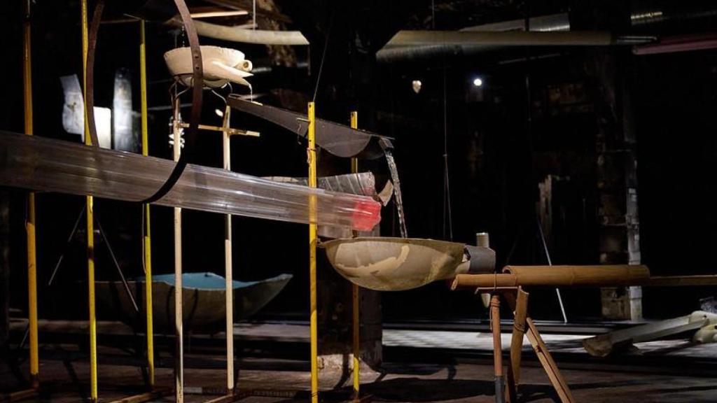 Vista de la instalación. Foto: Matadero Madrid / Fernando Tribiño