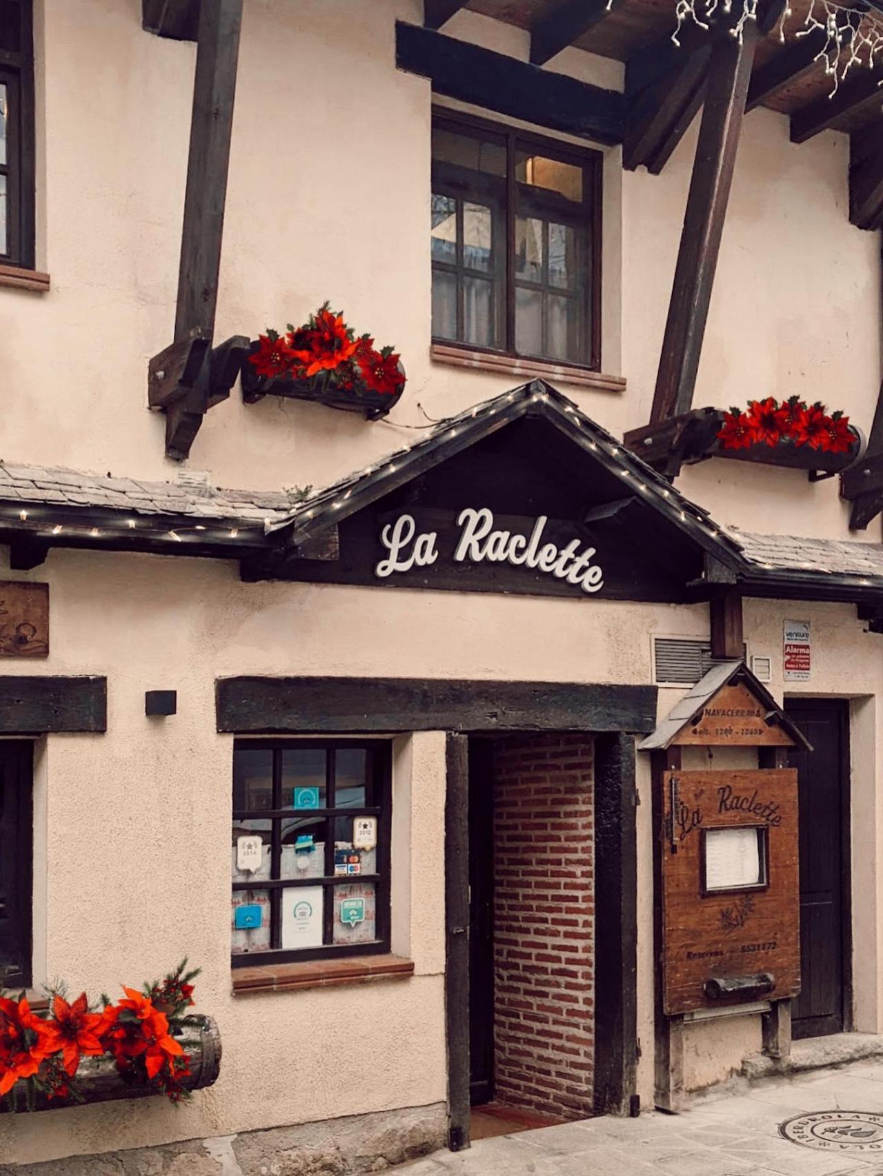 La fachada del restaurante.