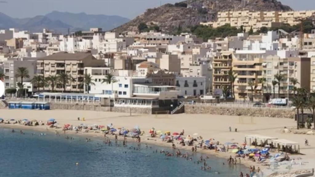 A panoramic view of Garrocha, the city of Almeria where Luca lived with her mother Barbara.