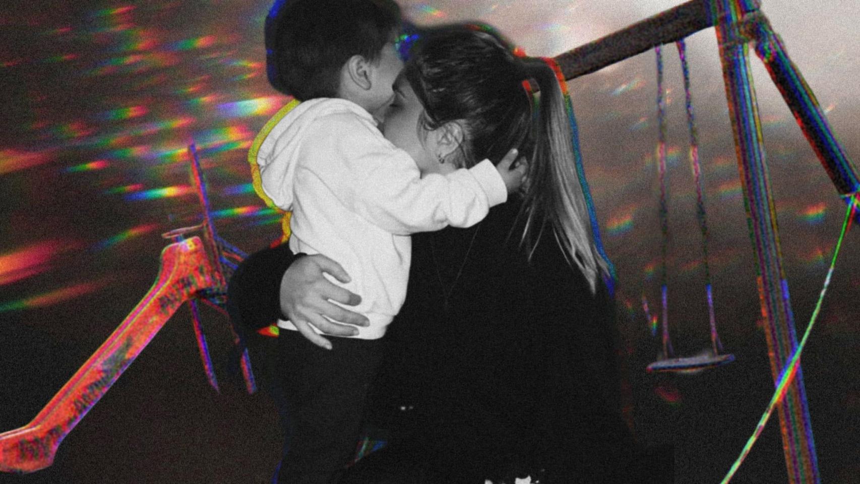 Oriana, la última víctima, con su hijo Gaspar, el último huérfano que deja la violencia de género en Alicante.