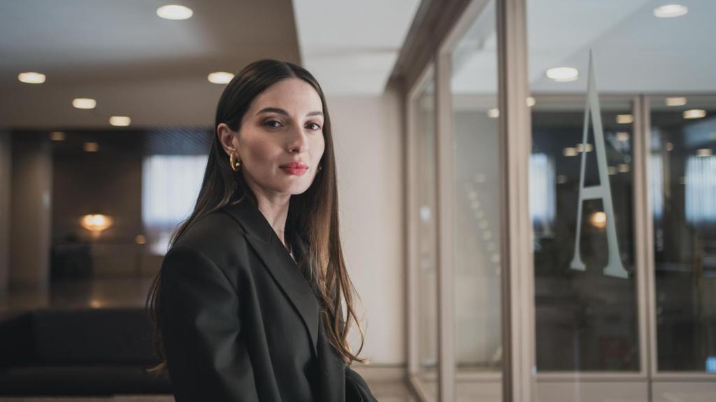 María Valverde durante su entrevista con El Cultural en el Auditorio Nacional, en Madrid