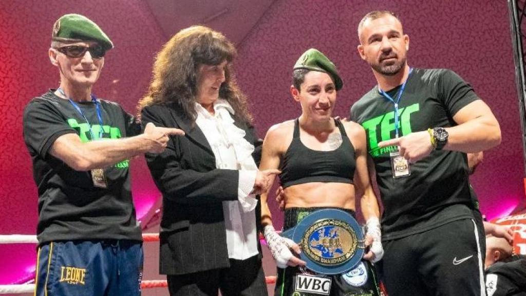 Isabel Rivero 'La Finita' se convirtió, a sus 38 años, en campeona mundial del peso átomo.
